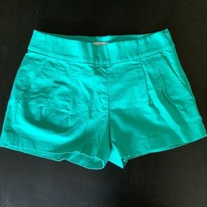 Jcrew 00 green shorts
